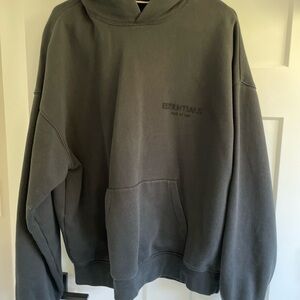 Essentials Fear of God Black Hoodie